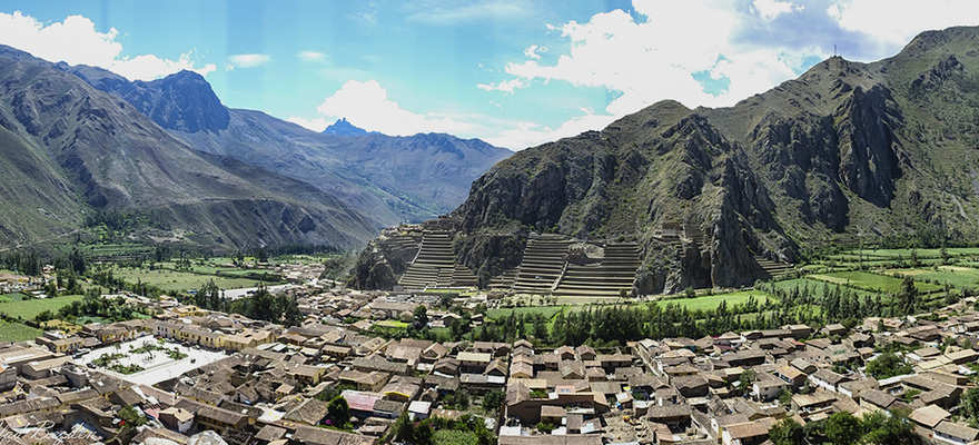 ciudad inca viviente de ollantaytambo en el valle sagrado