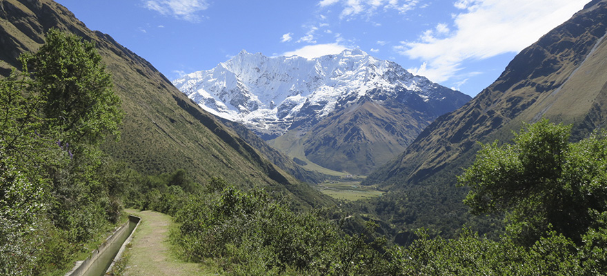 vista del nevado salkantay