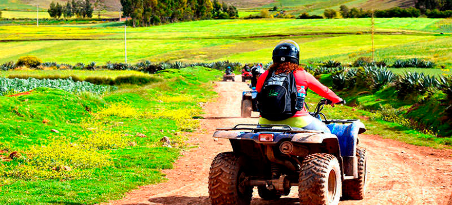 Tour en cuatrimotos a Maras Moray ½ dia